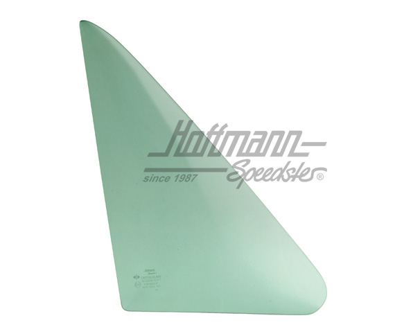 Cristal triangular, verde, derecho, 4.74- | 171 845 252 A | 180-8165-02