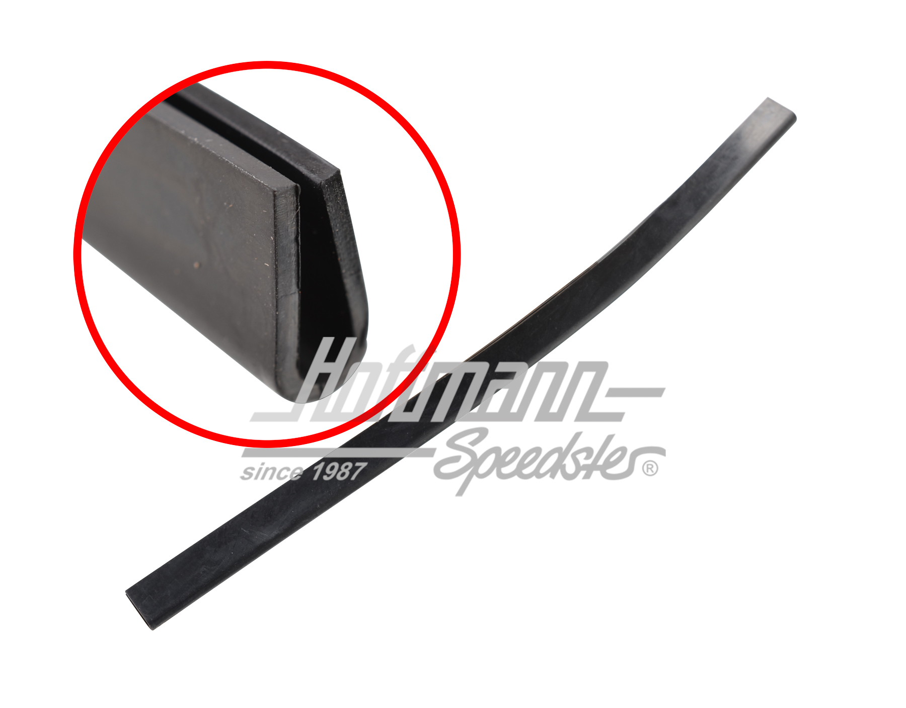 Goma, riel de elevalunas, 356 A/B/C   
                                                            