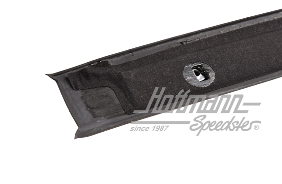 Junta, bastidor del techo, exterior, .83-.85, izquierda                                             