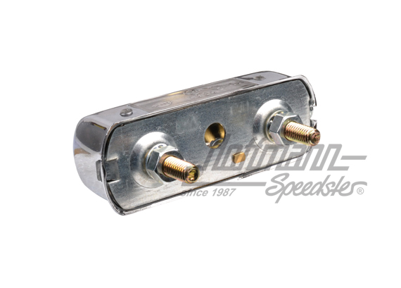 Luz de matrícula, cromada, universal                                                                