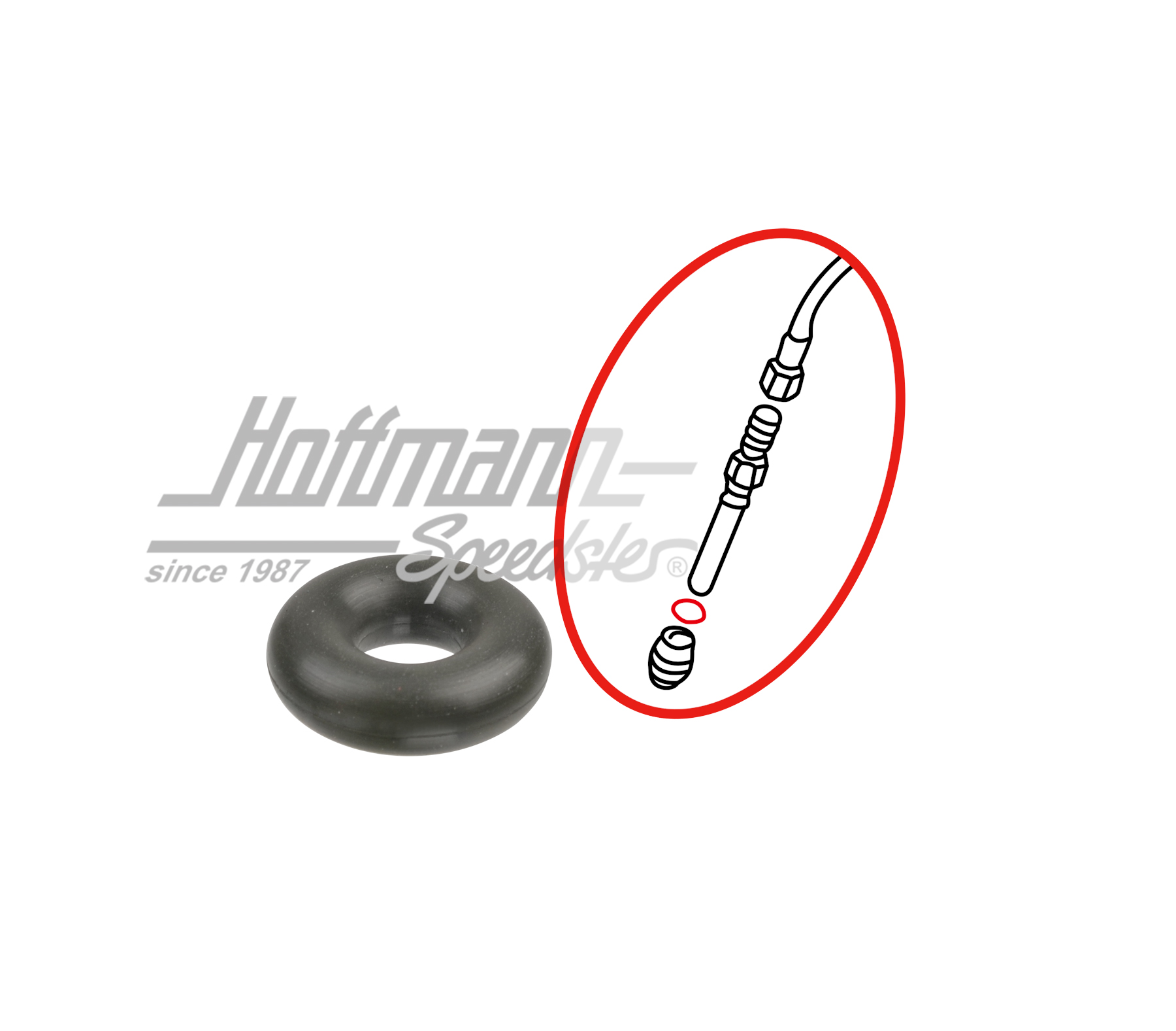 Junta, inyector, superior,  6.76-7.93 | 034 133 557 E | 110-3252-28