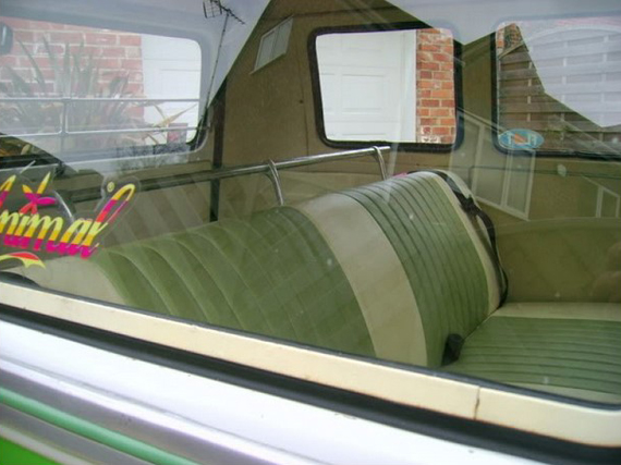 Jail Bars, banco de asiento posterior, Furgoneta T1 / T2, Style 2                                   