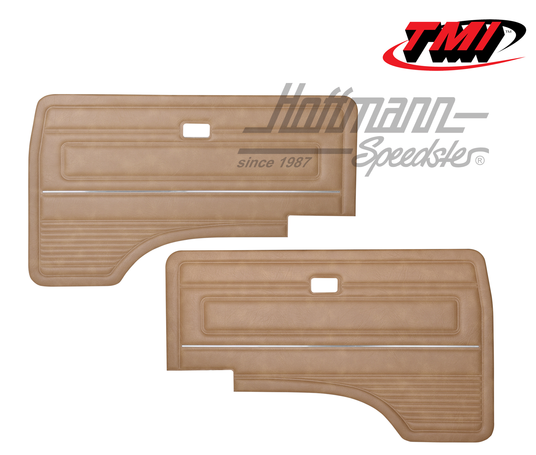 Paneles de puerta, anterior, Furgoneta T3, beige | 10-2501-0803 | 395-1152-05