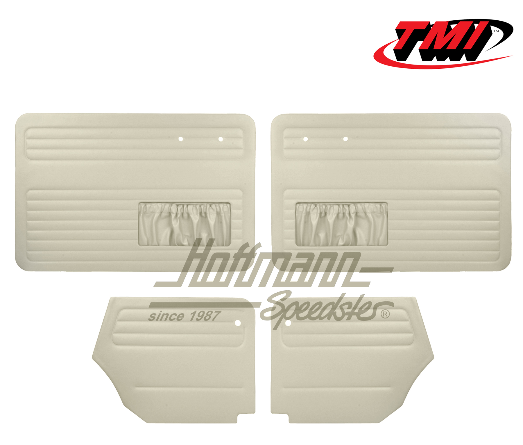 Paneles de puerta y de laterales, Escarabajo Cabriolet, 64-66, blanco antiguo | 10-1328-15 | 055-7564