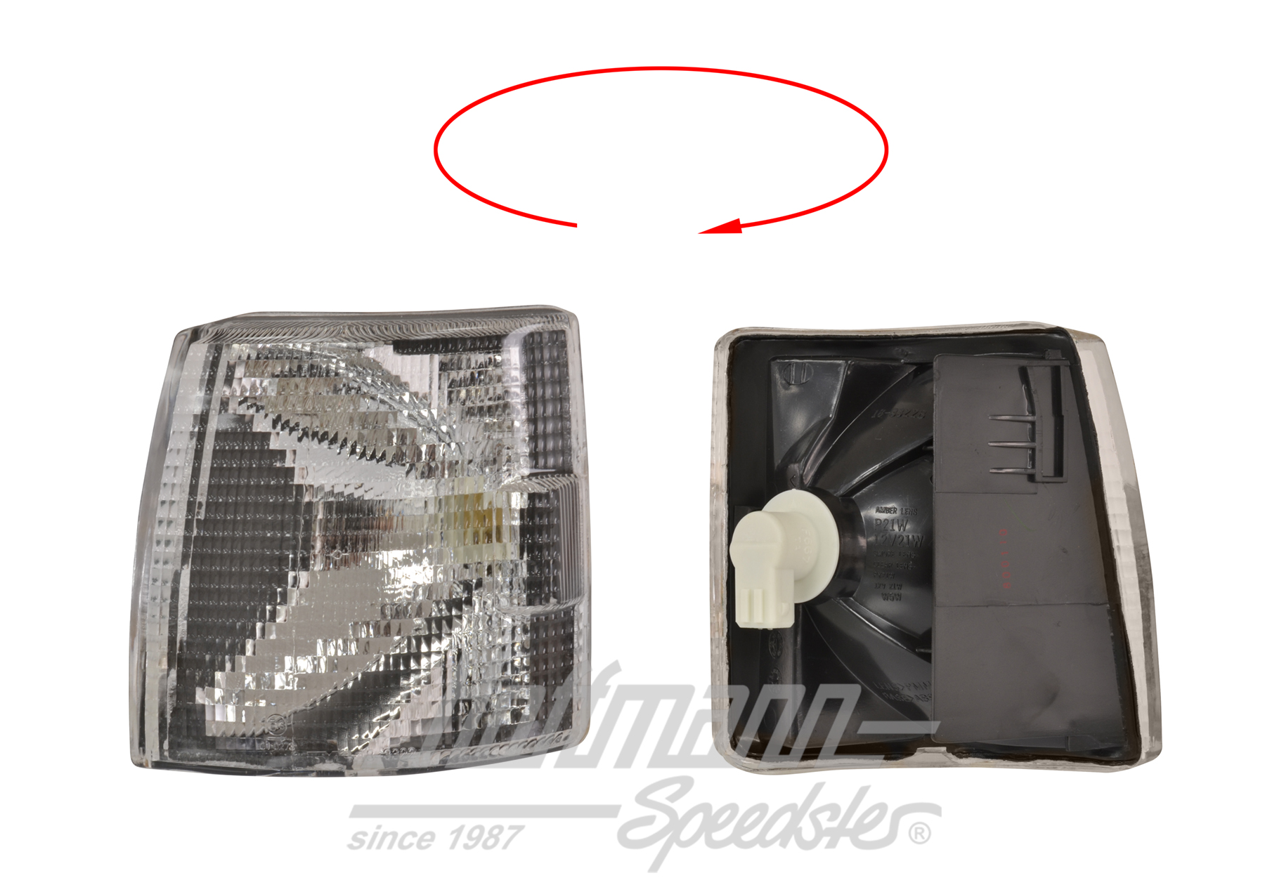 Intermitente, anterior, blanco, izqda. (corto)                                                      