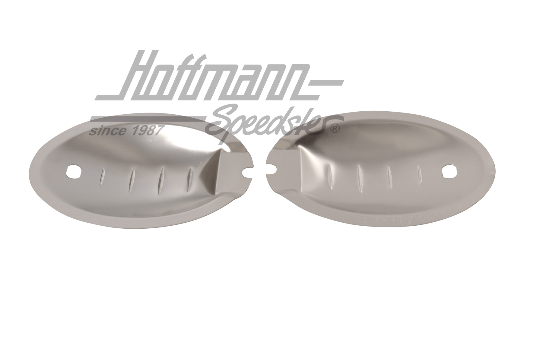 Protecciones de manilla de la puerta, aluminio, Kübel/Furgoneta T2 | J13456 | 097-1410